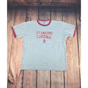 University of Stanford Cardinals Student KA Inc Ringer T-shirt Size XL